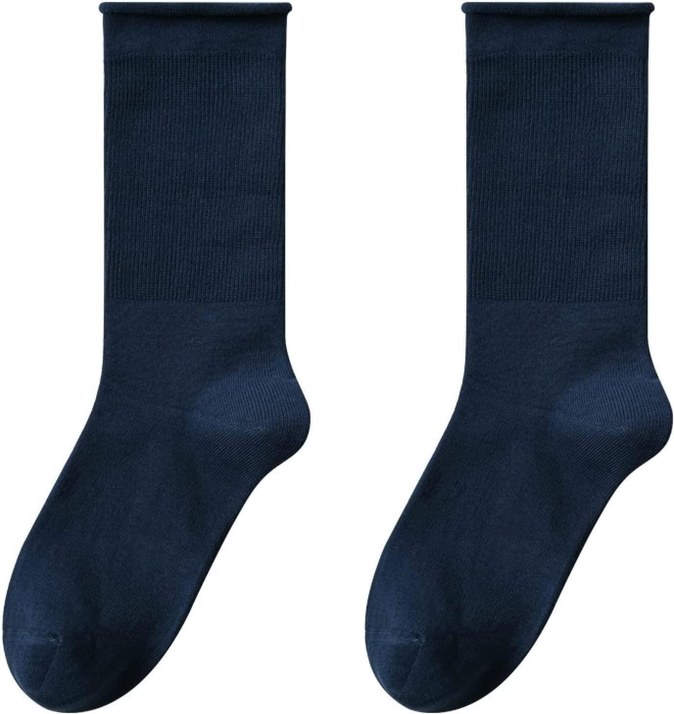 秋冬コットンソックス5足、レディース厚手のストッキング、M、ワンサイズ ヴィンテージピュアスタイル..