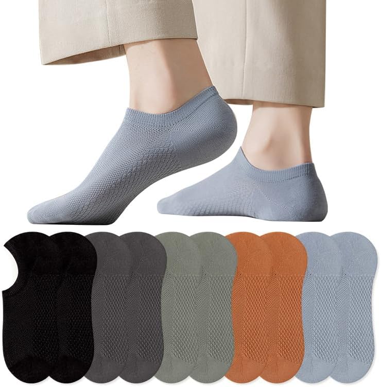 靴下 メンズ くるぶし 脱げない 夏 ショートソックス フットカバー 薄手 くつした 男女兼用 スニーカーソックス 抗菌防臭 通気 滑り止め短い靴下 夏 10足ギフト