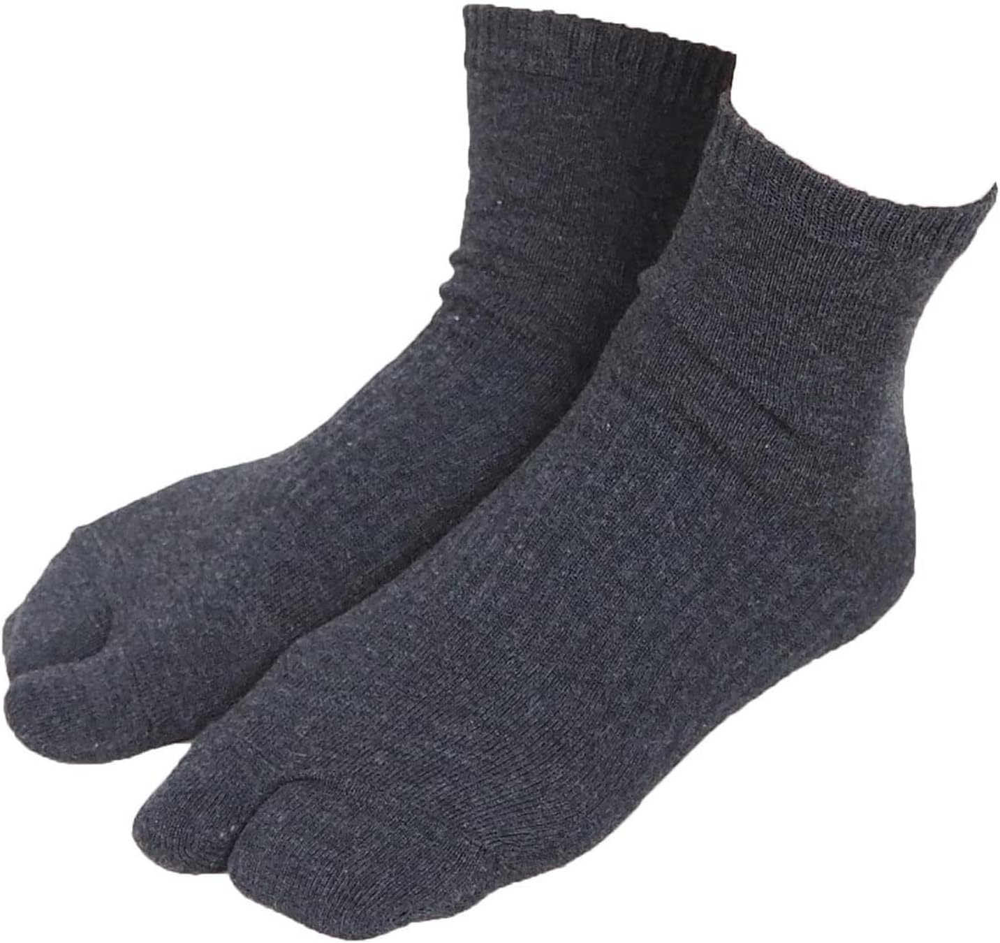 ソックス 靴下 足袋 ショート丈ソックス くるぶし上 クルー丈 下駄 二本指 足指 外反母趾 予防 健康 レ..