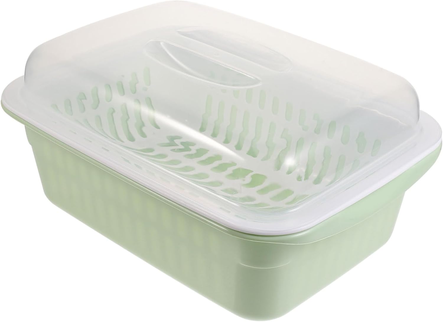 ボトルラック水切りバスケット ふた付き食器ホルダー 銀食器収納ケース カトラリー水切りラック 収納ケ..