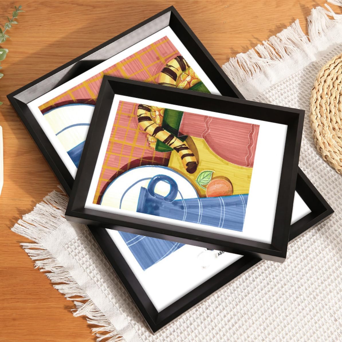 アクリル 木製 木製フレーム ウッド 写真立て 写真たて しゃしんたて フォトフレーム ナチュラル 雑貨 インテリア 40.6*50.8 おしゃれ 6スタイル 卓上 フレーム 縦横兼用 スタンド式 写