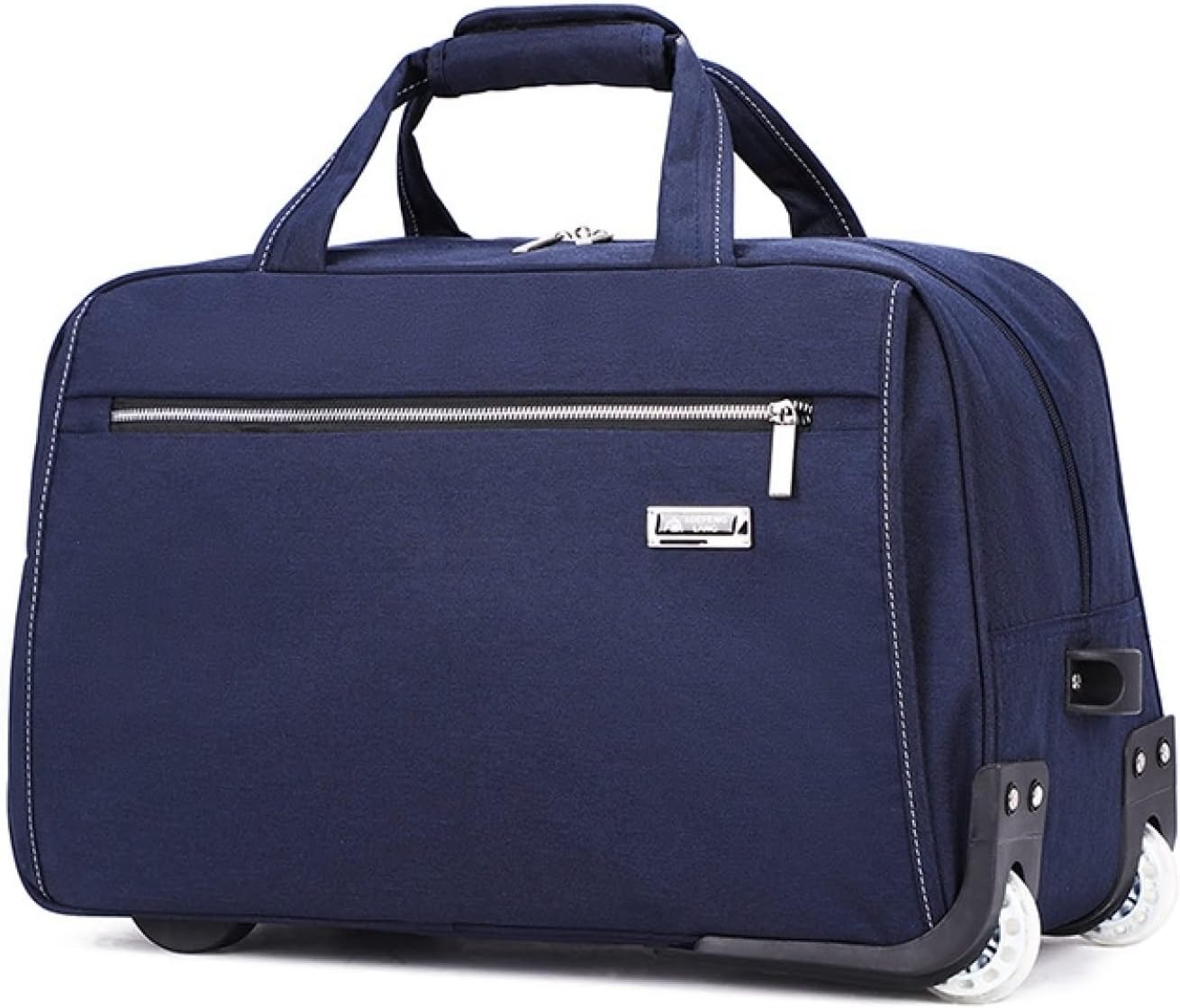 ボストンキャリー 2way キャスターバッグ 35L キャリーバッグ 折りたたみ 大容量 2輪 撥水加工 トロリ..