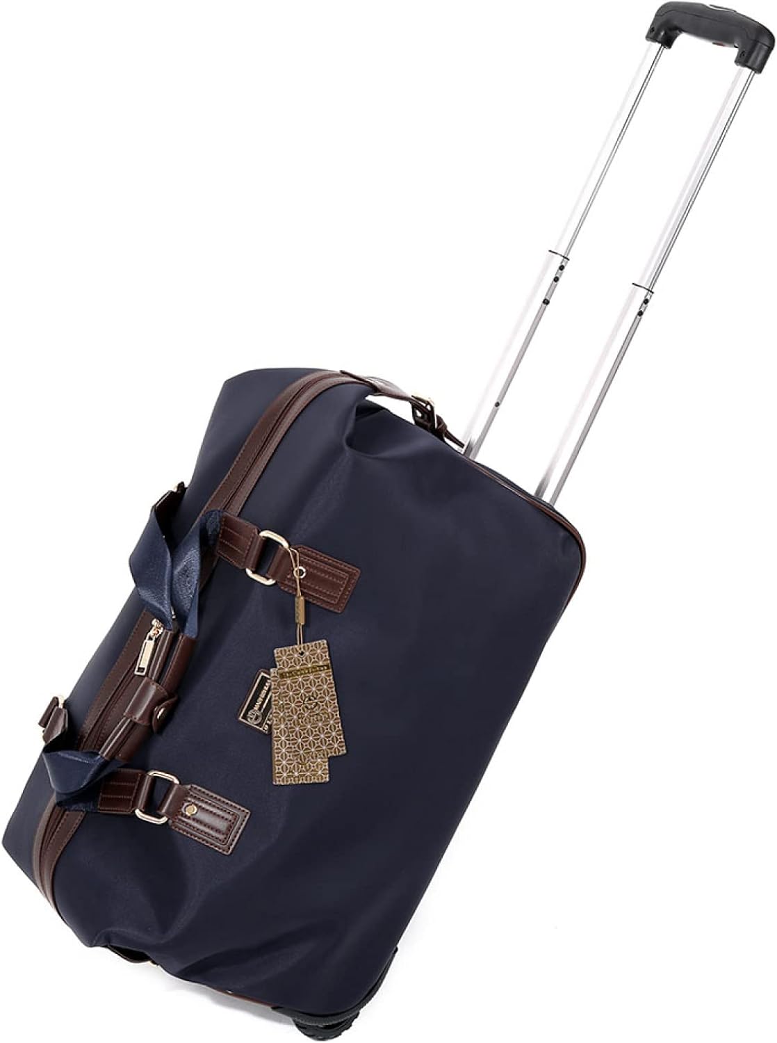 ボストンキャリー 2way キャスターバッグ 30L キャリーバッグ 折りたたみ 大容量 2輪 撥水加工 トロリ..