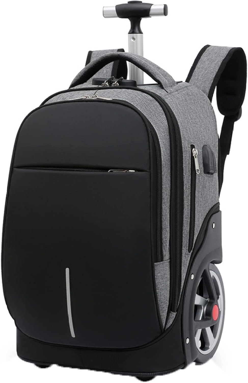 リュックキャリー 3way キャスターバッグ 35L キャリーバッグ 小型 2~3泊対応 2輪 撥水加工 トロリーバッグ メンズ レディース 旅行 合宿 出張 旅行バッグ スーツケース