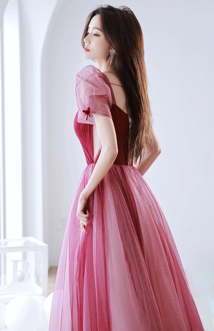 Allegra K 花柄シャツ ブラウス 長袖 おしゃれ ボタンダウン 通勤 オフィス カジュアル レディース ホワイト ピンク花 S