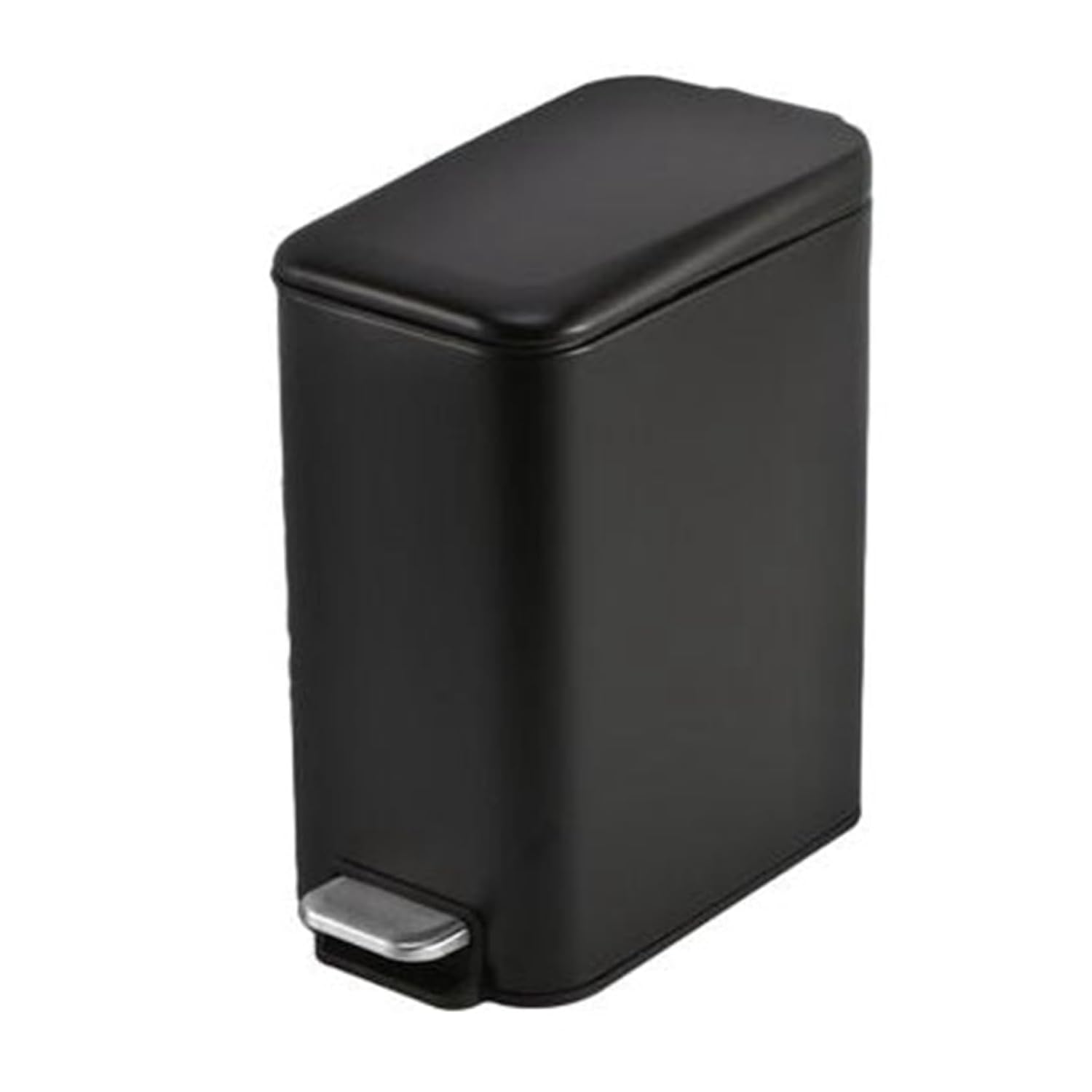 ゴミ箱 ふた付き 5L ダストボックス 角型 ペダル式 ごみ箱 スリム おしゃれ 抗菌 消臭 密閉 音無し 部屋 キッチン リビングルーム トイレ 浴室 オフィス用 スチール