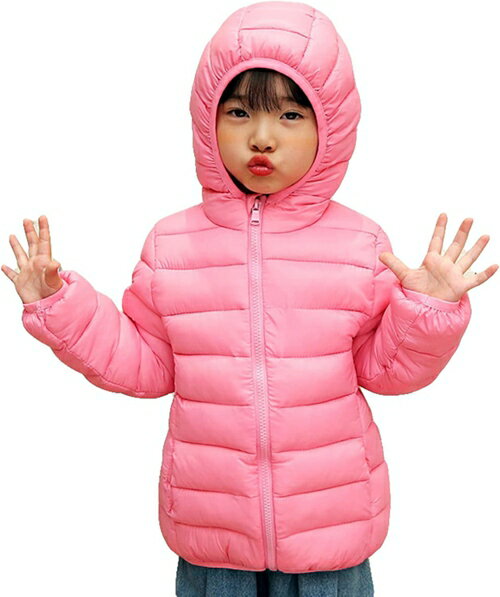 キッズ 中綿ジャケット アウター フード付き 子供服 男の子 140 女の子 無地 コート ボーイズ ピンク ガールズ おしゃれ かっこいい トップス 防寒 ジュニア アウター キッズ ジュニア 秋