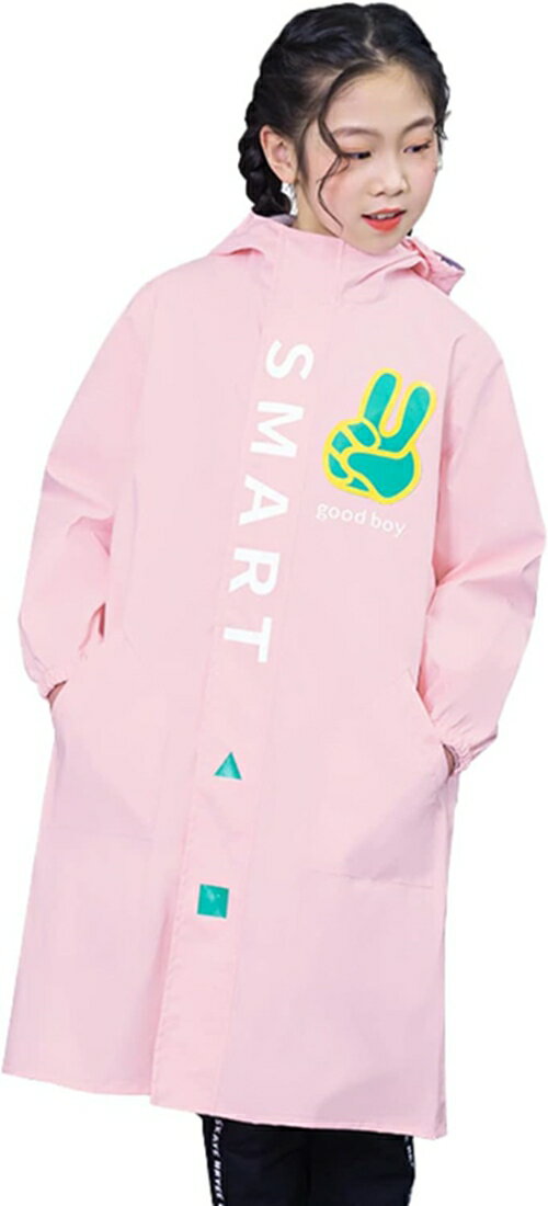 キッズ レインコート ポンチョ 子供用 雨具 女の子 男の子 カッパ ランドセル対応 子供 レインウェア レイングッズ 防水 S 通学 通園 ピンク 保育所 低...