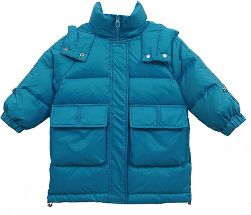 ダウンコート 子供服 中綿ジャケット キッズ 女の子 キッズコート 秋冬 防寒着 暖かい 中綿コート キッズ ブルー 女の子 可愛い 子供 ダウンジャケット ア...