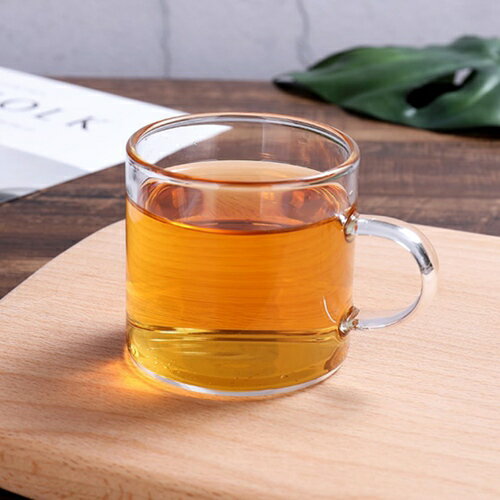 マグカップ 130cc 耐熱ガラス製 マグ カップ ホワイト コップ コーヒーマグ 洋食器 おしゃれ 食器 グラス ガラス食器 ガラス製 アイスコーヒー アイスティー ティーカップ 保冷透明 クリア