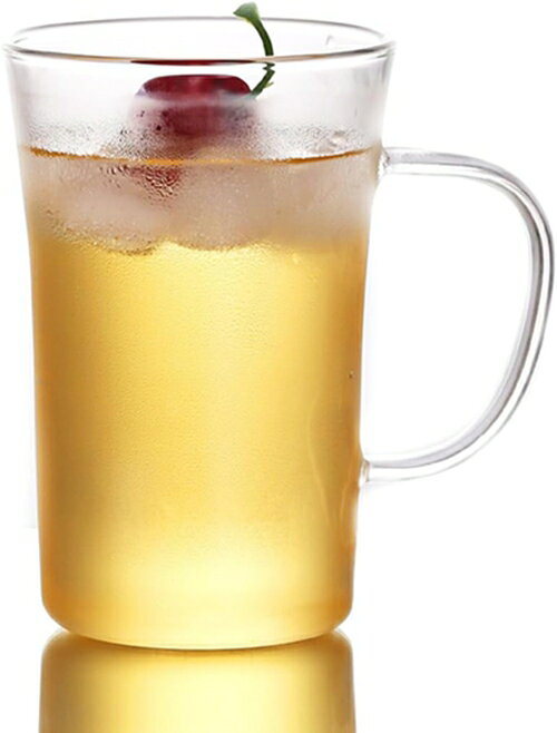 馬克杯 350ml 350ml*2 中国茶器 耐熱ガラス製マグカップ 耐熱ガラス 普段使い カフェ食器 ティーカップ ガラス プレゼント ギフト 耐熱ガラス クリア コーヒー 珈琲 お茶 ティー シン