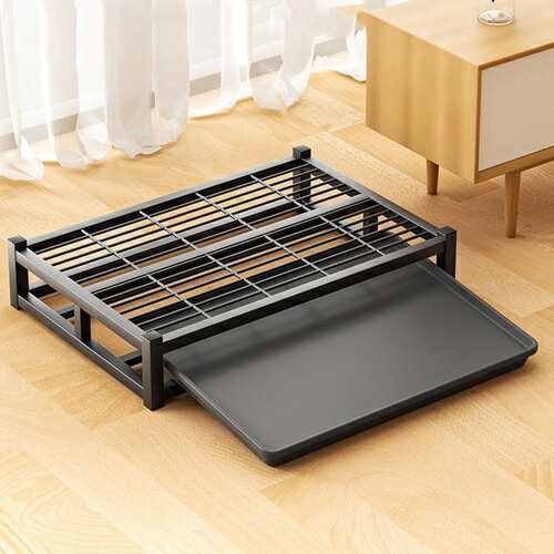 犬用トイレ　ワイド　引き出し式　犬トイレ　ステンレス鋼犬用トイレトレー　犬トレーニングパッド　ペ..