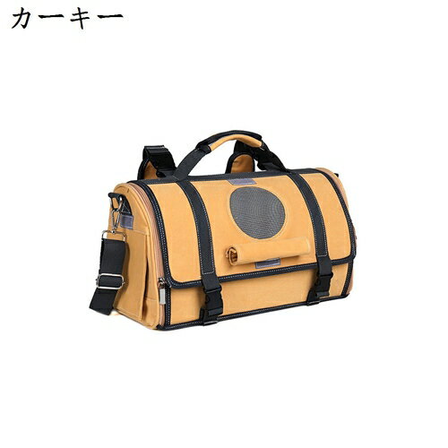 猫キャリー ペットキャリー バッグ ソフトクレート 飛び出し防止 3way ショルダーバッグ おしゃれ 猫 ..