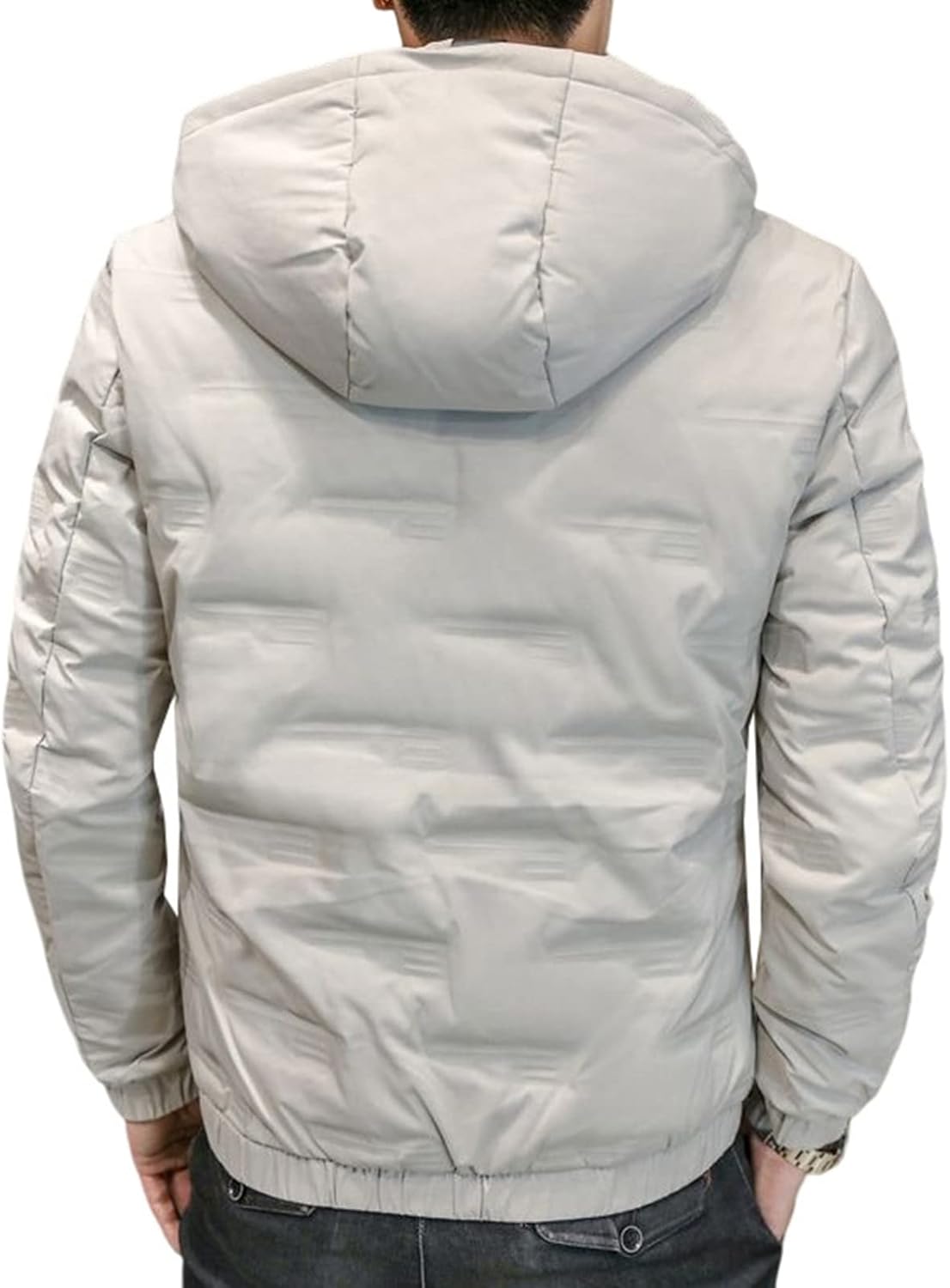 アウター　ダウンジャケット　メンズ　冬　防風防寒　軽量　あったか　カジュアル　登山　作業　アウトドア　中綿コート　ショート丈　フード付き　カッコイイ　修身　大きめ　無地