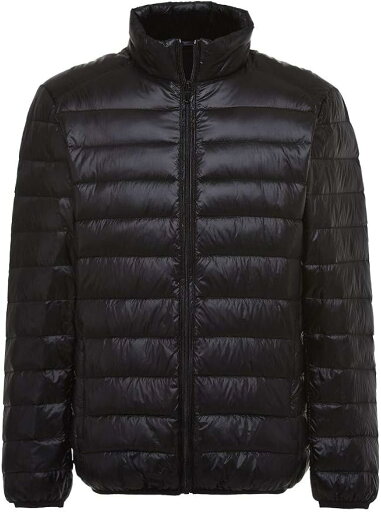 ダウンジャケット ライトダウン メンズ 大きいサイズ 秋 冬 防寒 超軽量 暖かい アウトドア 登山 スキー カジュアル シンプル 無地 収納袋付き ウルトラライト 冬服 6色選べる M-3XL