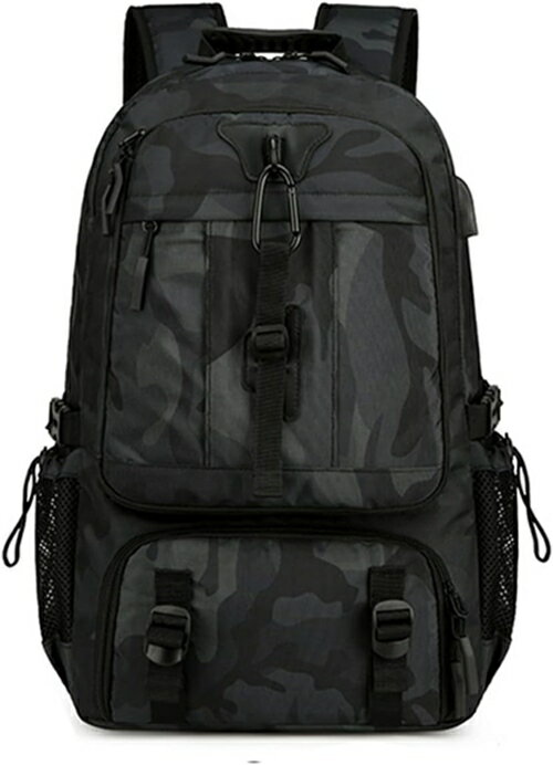 登山リュック 疲れにくい 高通気性 山登り サバゲー サイクリング ハイキングリュック 各種ポケット搭..