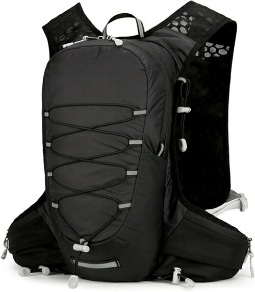 ランニングバッグ スポーツリュック マラソン ハイドレーション トレイルランニング 給水袋 水筒 超軽..