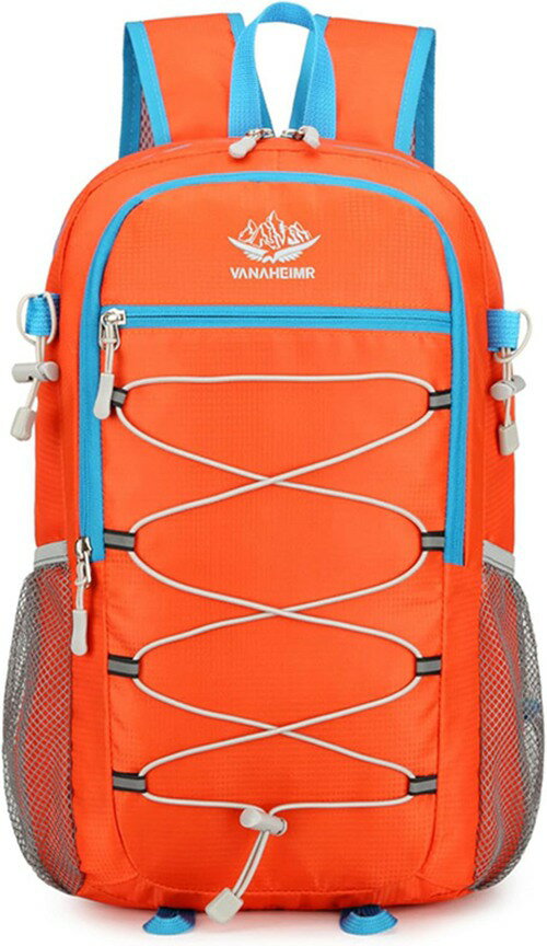 登山ザック 耐衝撃 耐荷重 折り畳みリュック 各種ポケット搭載 携帯便利 トラベルバックパック メンズ ..