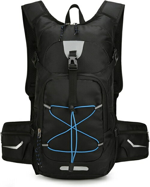 ランニングバッグ スポーツリュック マラソン ハイドレーション トレイルランニング 給水袋 軽量 通気 ..