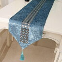 テーブルランナー テーブルセンター ベルベット 厚手 フリンジ付き シンプル モダン 食卓ランナー 耐久性 お食事マット レストラン ホテル用品 気分転換 イン...