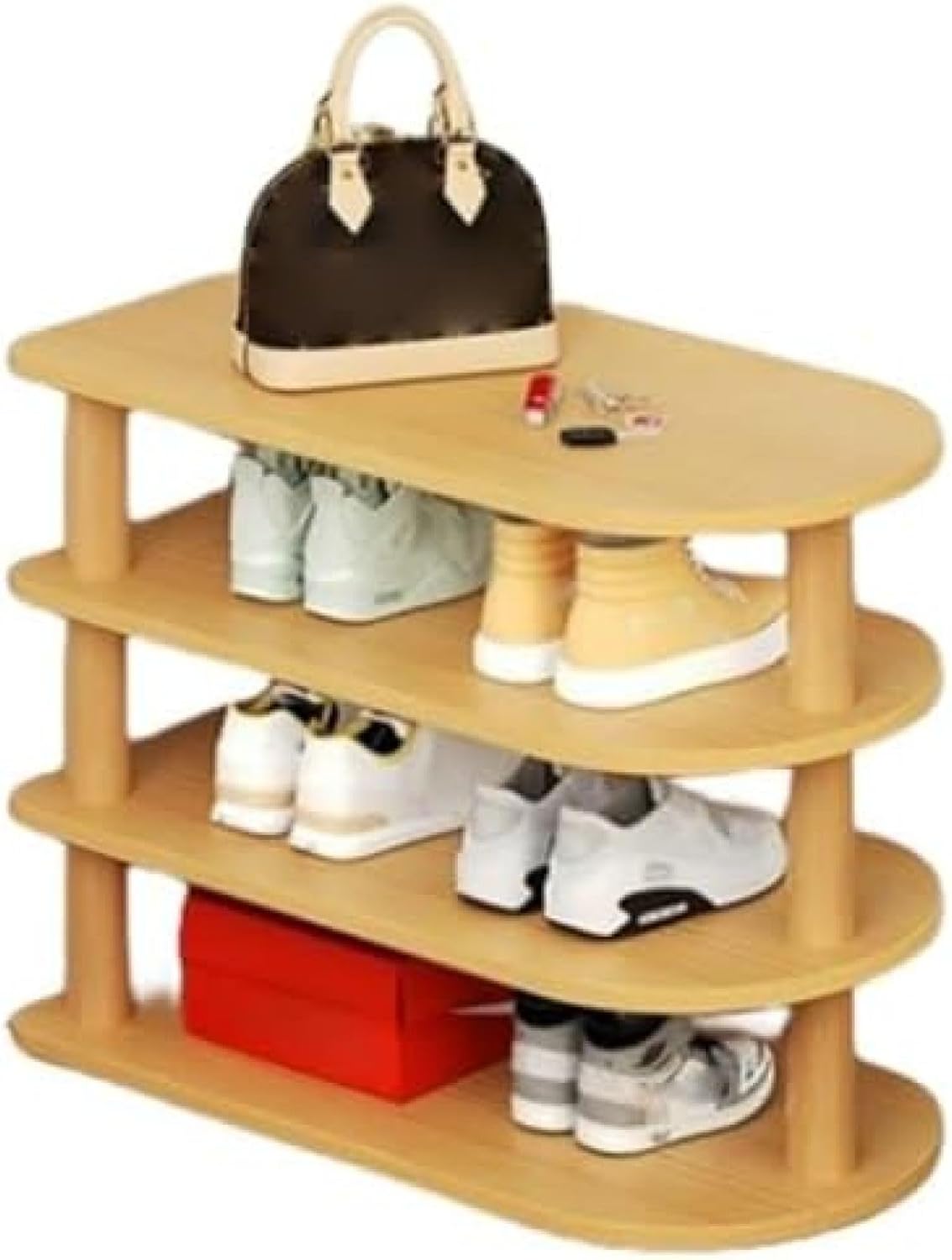 シューズラック 靴箱 靴棚 オープンラック 本棚 多機能収納ラック 下駄箱 多層置物靴棚 靴箱収納 鞋架 ..