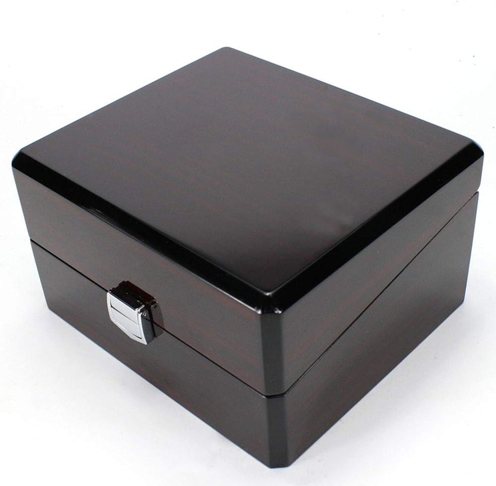 高級 木製腕時計収納 ケース1本 男性の女性 腕時計 ケース ポータブルきい 腕時計収納ケース 腕時計収納ボックス 高級 時計 コレクションケース 夫への最高の贈り物17×15×9.5cm