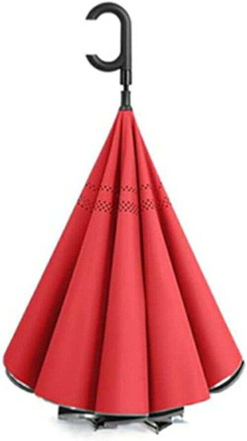 逆さ傘 ワンタッチ 逆折り傘 メンズ レディース 車用 耐風 丈夫 撥水 晴雨兼用 台風対応 梅雨対策 高級..