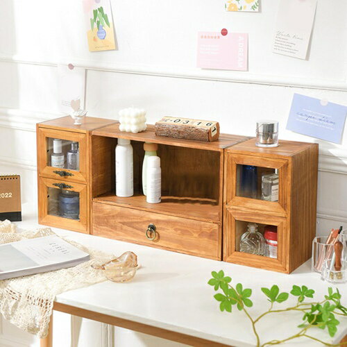 食器棚 木製 F ミニカップボード スタイル7 キッチン収納 ガラスキャビネット 一人暮らし 狭いスペースにぴったり 木目 ベーシックデザイン 食器棚 キャビネット キッチン収納 コンパクト 卓上 収