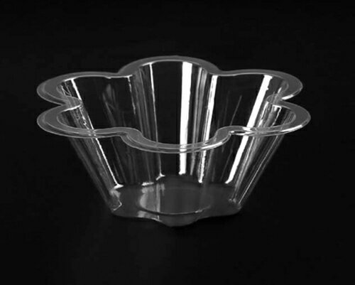 使い捨てアイスクリームカップ クデザートカップ プラスチックカップ スプーン付き 透明 プリン フルー..