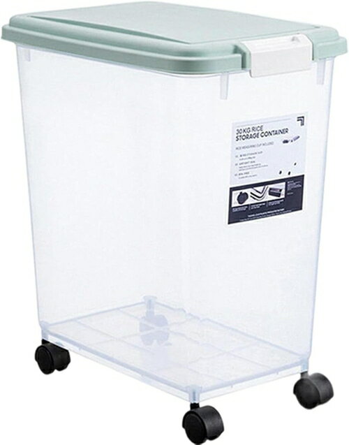 米びつ おしゃれ こめびつ 透明 大容量 お米ケース 保存容器 清潔便利 車輪がある 保存容器 収めて箱を貯蔵します 米入れ 米櫃 虫除け 密閉 無洗米 防湿 ライスボックス キッチン収納 小麦粉 米