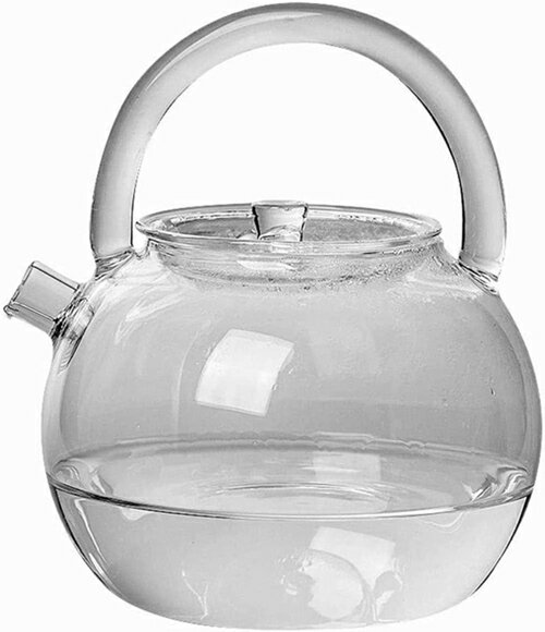 ティーポット 急須 ティーポットジャグハンドル親密なデザインレストラン透明なカップのジュース冷たい..