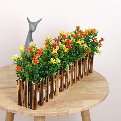 造花セット木柵本物そっくり北欧DI...