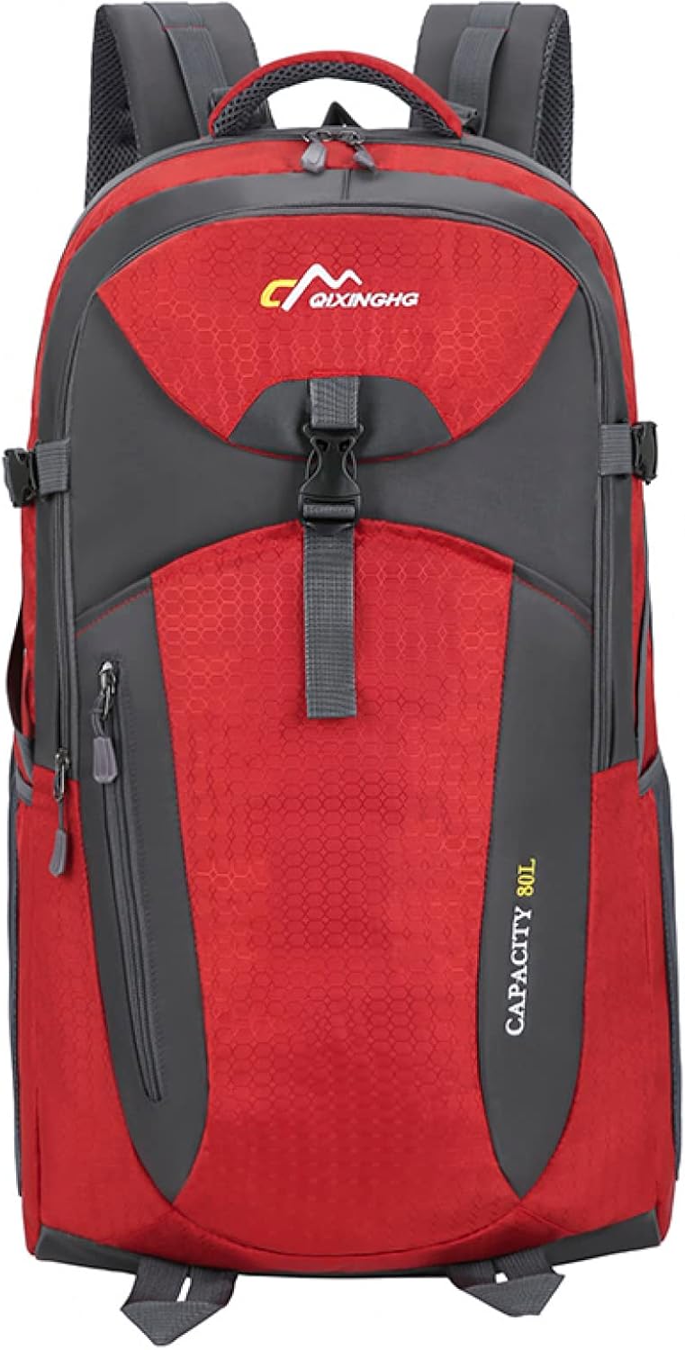 登山バッグ 80L 登山リュック 大容量 リュックサック 防水 ザック バックパック 収納性 超軽量 通気性 男女兼用 多機能 キャンプ 防災 旅行 ハイキング アウトドア