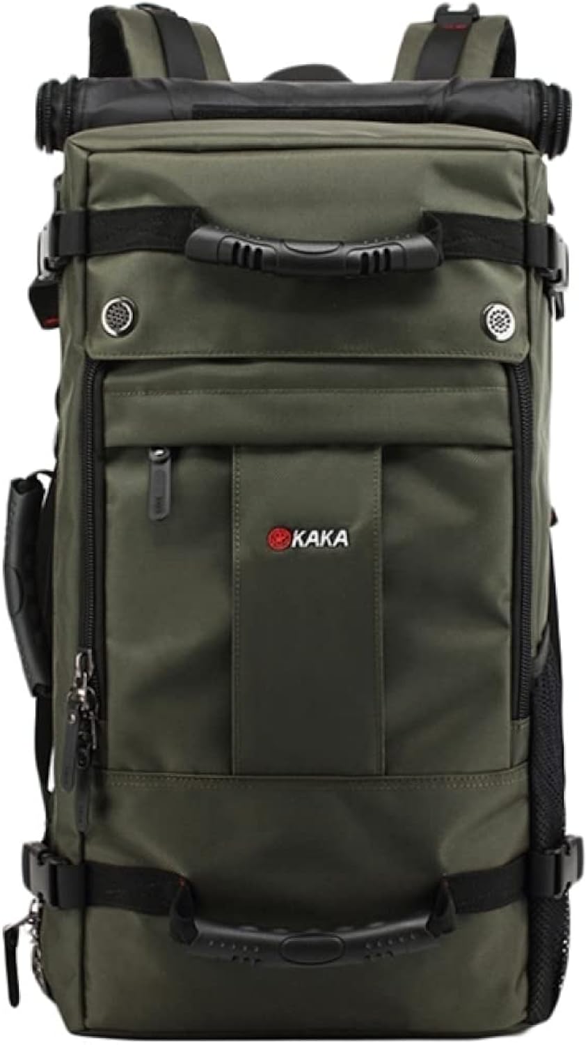 　　　 -------商品詳細------- 【バッグ仕様】：収納可能サイズ：40L、サイズ：55cm×32cm×20cm、重さ：1600g、素材：オックスフォード。収納力抜群、最大15.6インチPC、Pad、A4サイズの書類や着替え、サングラス、帽子など必要なアイテムを、まとめて収納。男女兼用の登山バッグ。 【防水性と耐久性】：丈夫で軽量、撥水性の高密度オックスフォードを素材に使用して、摩擦に強い、強度がありながらしなやかに体にフィットする柔らかさもあります。引っ張りや摩擦に強い、伸び縮みがなく、大切な荷物を守りたいから、防水性能だけでなく高い耐久性を実現しました。 【人体工学デザイン】：幅広のS字型ショルダーストラップと通気性のあるスポンジ製の肩掛け部分は人体工学に基づいて設計されており、長時間の持ち運びで疲れないように、体重が体のさまざまな部分に適度に分散されています。また、背中に接触する部分には通気性の高いメッシュスポンジクッション構造を採用することで、歩行時の快適さを高めています。 【通気性と軽量性】：バックパックの内側と肩ベルトの内側に通気性のあるメッシュ生地を採用し、背中と肩の空気の循環を促進し、長時間使っても通気と乾燥を保持し、快適に使用ができます。また、この素材は丈夫なだけでなく、軽いです。重量たった1600g。超軽量素材なので、荷物の量が同じでも、リュック自体が超軽量なだけで肩こりや疲労を大幅に軽減してくれます。 【様々な用途】：このバックパックは登山、トレッキング、ハイキング、キャンプ、サイクリング、海外旅行などアウトドアはもちろん、遠足、合宿、修学旅行や林間学校などの学校行事でも使えます。海水浴、サマースポーツ、釣りなどの海グッズとしても大活躍するバックパック！災害時の防災バッグとして防災グッズを入れるのにも便利です。説明 【商品データ】素材：オックスフォードサイズ：55cm×32cm×20cm、57cm×33cm×21cm収納可能サイズ：40L-50L重さ：1600g【高品質素材】丈夫な高密度オックスフォードを採用しています。縫製がしっかりしていて丈夫であり、耐久性、耐水性に優れている、通気性、柔軟性と速乾性も良い、抗菌作用があり、長期間の使用でも色落ちしにくい。【収納力抜群】最大15.6インチPC、Pad、A4サイズの書類や着替え、サングラス、帽子など必要なアイテムを、まとめて収納。キャンプや登山道具、旅行なら3〜5泊分の荷物が余裕で入り、タウンユースだけでなく、非常時持ち出し用の防災リュックとしても十分ご活用いただけます。【特徴】1.丈夫で軽量、撥水性の高密度オックスフォードを素材に使用して、摩擦に強い、強度がありながらしなやかに体にフィットする柔らかさもあります。2.バッグ内側と肩ベルトの内側に通気性のあるメッシュ生地を採用し、背中と肩の空気の循環を促進し、長時間使っても通気と乾燥を保持し、快適に使用ができます。3.引っ張りや摩擦に強い、伸び縮みがなく、大切な荷物を守りたいから、防水性能だけでなく高い耐久性を実現しました。【人体工学デザイン】幅広のS字型ショルダーストラップと通気性のあるスポンジ製の肩掛け部分は人体工学に基づいて設計されており、長時間の持ち運びで疲れないように、体重が体のさまざまな部分に適度に分散されています。また、背中に接触する部分には通気性の高いメッシュスポンジクッション構造を採用することで、歩行時の快適さを高めています。【適用範囲】この登山リュックはあなたの旅に良い選択です。ハイキング、ウォーキング、旅行、大学、学校、週末の休暇、時折の旅行、ジム、毎日の仕事に最適です。ユニセックス向けにデザインされた、若い学生や年配の観光客、女性や男性が適しています。キャンプ用リュックサック、ランドセル、カジュアルデイパック、ハイキングバックパックとしてお持ちいただけます。【ご注意】1.ご購入前に、仕様をよくご確認ください。2.光撮影やディスプレイによって、実際の商品の色やサイズとウェブサイトの色やサイズが若干異なる場合があるかもしれませんので、ご了承ください。