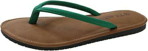 トングサンダル レディース 夏 PU革 サンダル ビーサン 速乾 滑り止め 軽量 疲れない 柔らかい カジュ..