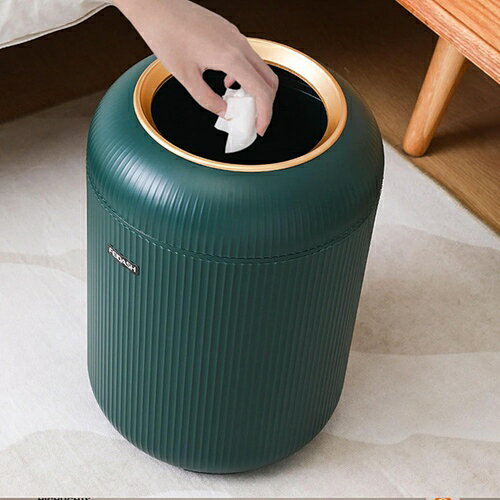 ゴミ箱 ふた付き 3L ダストボックス 丸型 プッシュ式 ごみ箱 スリム おしゃれ 抗菌 消臭 密閉 音無し 部屋 キッチン リビングルーム トイレ 浴室 オフィス用 プラスチック レッド
