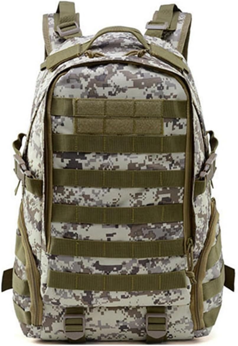 バックパック メンズ オックスフォード 50*30*18cm 撥水防止 大容量 多機能 リュックサック デイパック 登山リュック・ザック ビジネス スポーツ アウトドア キャンピング 旅行 出張 レト(4)