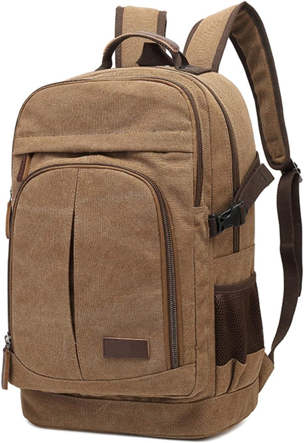 リュックサック キャンバス 47*32*18cm 5色展開 大容量 多機能 バックパック デイパック 登山リュック..