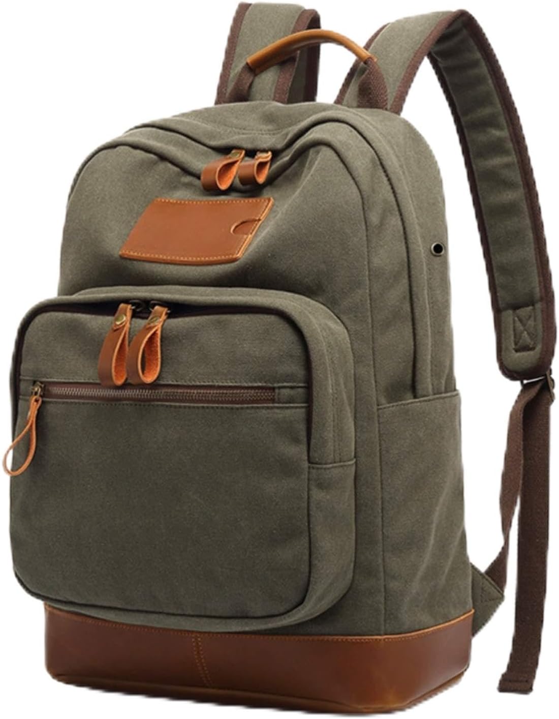 バックパック キャンバス メンズ 44*31*15cm 大容量 丈夫 耐摩耗 多機能 登山リュックサック デイパッ..