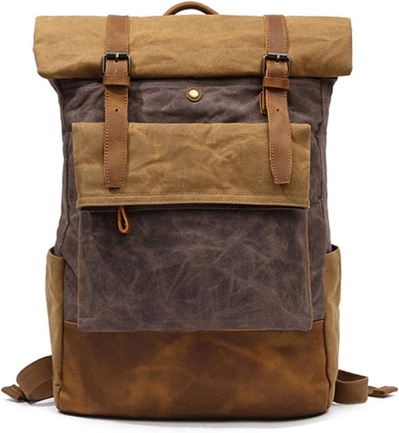 　　　 -------商品詳細------- サイズ：45*33*10cm 重量：1.25kg 防水・耐摩耗性・耐衝撃性のあるキャンバス素材を採用して、優秀な耐久性があり、柔らかい手触りで、長期間使用することができます。 大容量のバックパック、たくさんの荷物を持ち運んできます。どんなウェアにも合わせやすいなので、さまざまな場合に適しています。とても便利です。 山登り、1泊旅行、ハイキング、海外旅行、ランニング、散歩、通勤、通学、防災用、遠足等色々な用途でご使用できる多機能リュックサックです。説明 【ご注意】※畳まれた状態でお届けされますので、折りシワがあります。開封後は新品の為においのする場合がございます。時間の経過により消えていきますのでご安心下さい。※サイズ表記の数値に若干の誤差が生じる場合がございます。あらかじめご了承ください。※商品の写真につきましては、実物に近くお伝えできるようにしておりますが、ご覧頂く環境（モニター）によっては、商品のお色や質感などが異なって見える場合がございます。※ご不明な点がございましたら、お気軽に弊店に連絡ください。弊店はできるだけご問題を解決して、よいサービスを提供いたします。ご満足は弊店に対して一番大切なことです。よろしくお願い致します。