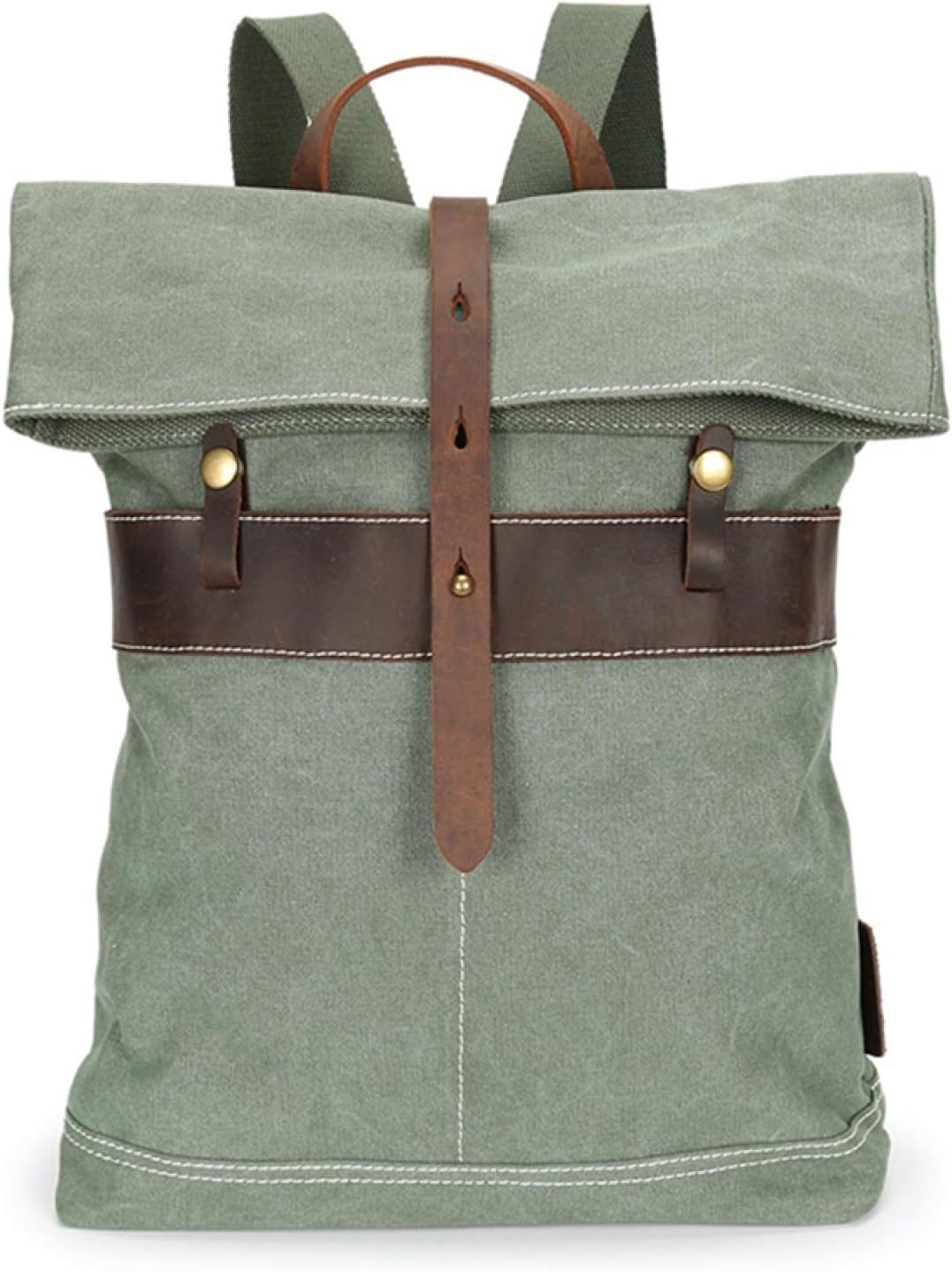 キャンバスリュックサック 男女兼用 41*30*9.7cm 大容量 多機能 バックパック デイパック 登山リュック..