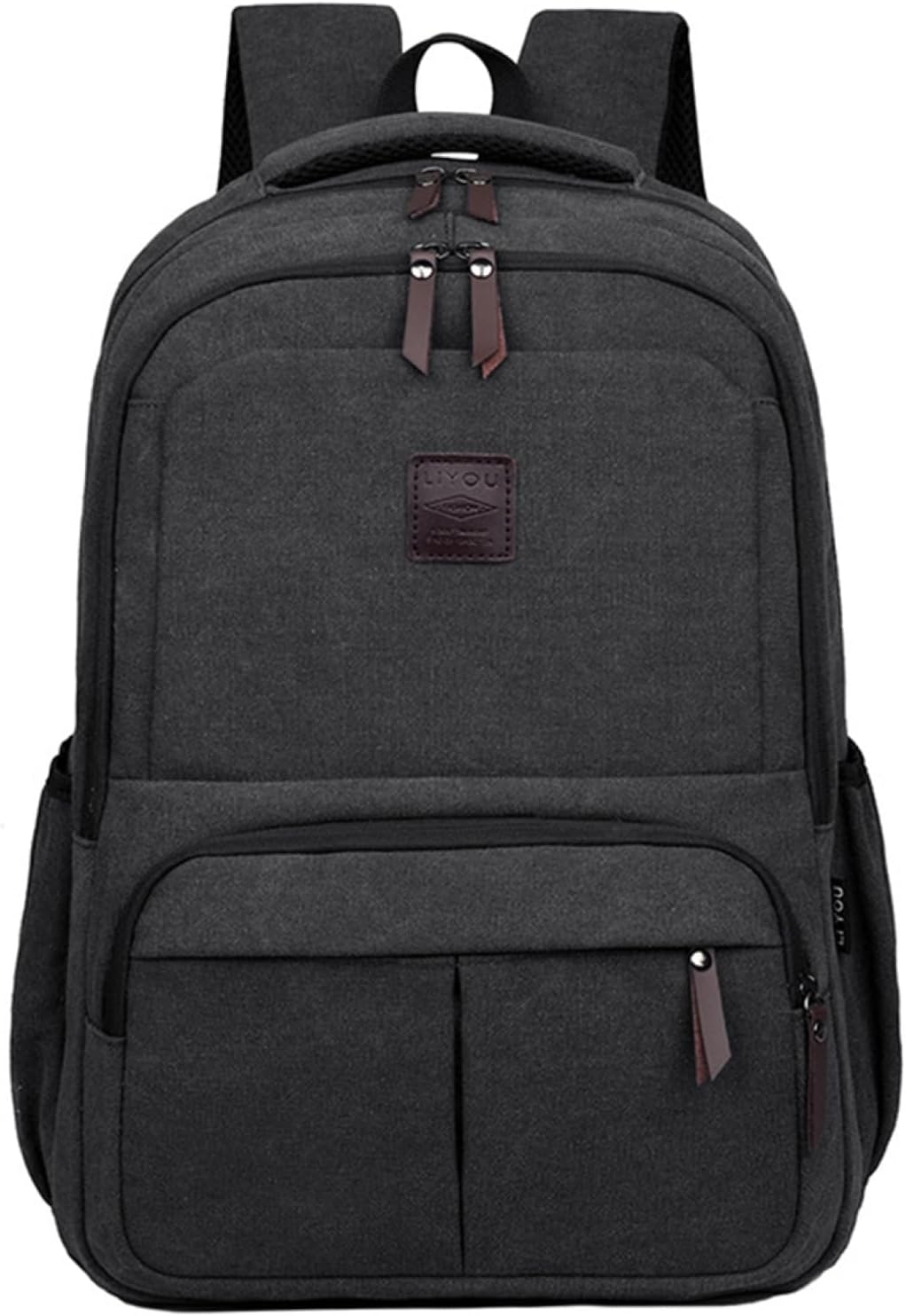 バックパック キャンバス 46*32*20cm 男女兼用 レトロ 耐摩耗 軽量 多機能 大容量 丈夫 リュックザック..