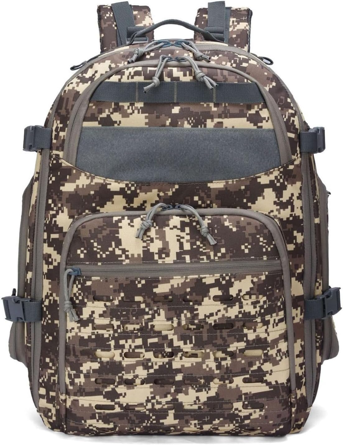 中型リュックザック 54*40*21cm 45L 900Dオックスフォード 大容量 防水 耐摩耗 多機能 バックパック デイパック ビジネス スポーツ アウトドア 登山 キャンピング 徒歩 ハイキング(4)