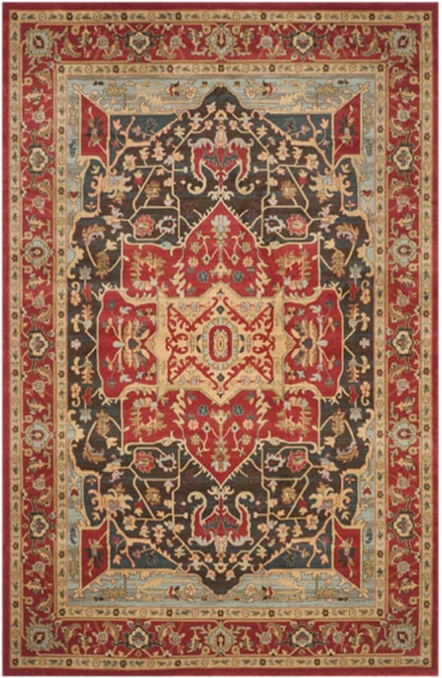 楽天Libre777ラグマット カーペット フロアマット 敷物 ペルシャ風 大判 遮音 レトロ 防塵 折りたたみ 厚い 消臭 サラサラ 洗えるラグ 手触りよく 転倒防止 足元から快適 ダイニング 玄関 廊下 ベッドルーム