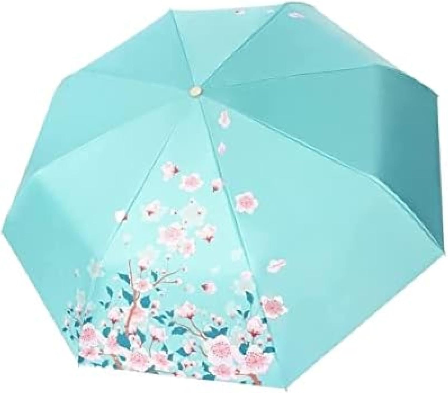 長傘 日傘 おしゃれ 雨傘 ノルディック 自動巻き傘 晴雨兼用傘 三本印刷 日焼け止め傘 レディース トラ..