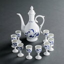 11点セット 酒器セット 陶器 徳利 とっくり ぐい呑み おちょこ セット エナメル 絵柄 手作り 酒器揃 酒器 お酒入れ 酒盃 お猪口 宮廷風 チャイナ風 エ...