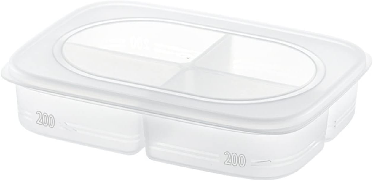 お弁当箱再利用可能な4つのコンパートメント食品容器学校の仕事と旅行のためのお弁当箱 調味料入れ 陶..