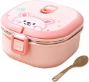 大人用保温弁当箱、温かい弁当箱 ステンレス製ランチボックス | 大容量正方形、食品グレード、304ステンレス鋼、コンパクト、漏れ防止ポータブル保温ランチボックス(3)