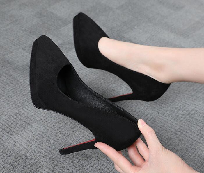 小さいサイズ 大きいサイズ パンプス ハイヒール 10cm 12cm ヒール 厚底 ストーム 美脚 卒園式 結婚式 ポインテッドトゥ 黒 痛くない 疲れにくい ...