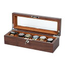 腕時計収納ケース 木製 時計保管ボックス コレクションケース ウォッチケース ディスプレイケース プレゼント 父の日 敬老日 ギフト 小物入れ 鍵付き 桃の木